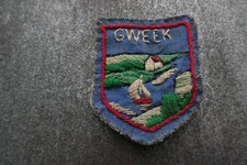 Gweek Woven Cloth Patch Badge