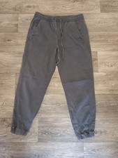 GAP Ladies Grey Cuffed Ankle Trousers  Size M