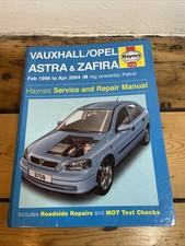 VAUXHALL OPEL ASTRA & ZAFIRA