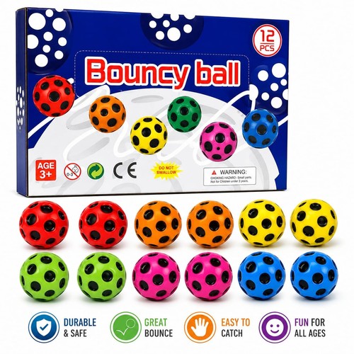 12pcs bouncy ball for - 12pcs,