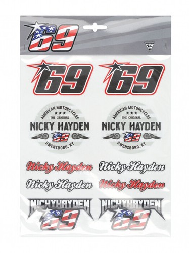 Nicky hayden official sticker - hayden,