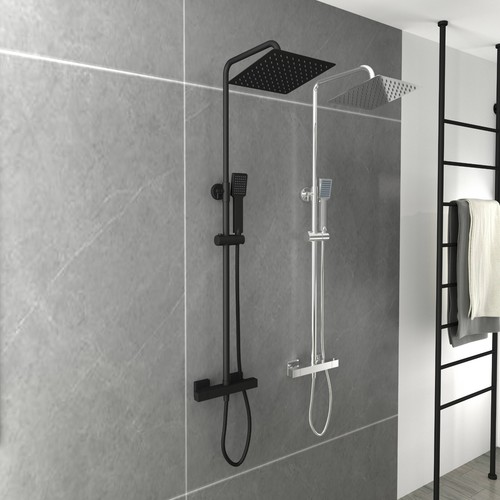 Thermostatic shower mixer - thermostatic,