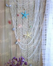 Nautical Fishing Net Seaside Wall Beach Party Home Garden Decor LC