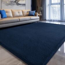 Extra Large Rugs Short Pile Soft Fluffy Anti-Slip Mat Living Room Bedroom Carpet