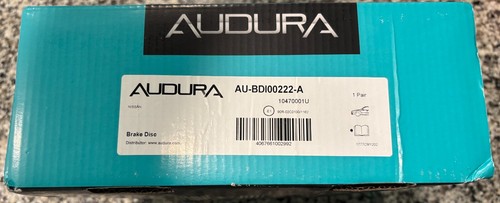 Audura brake rotor set - audura,