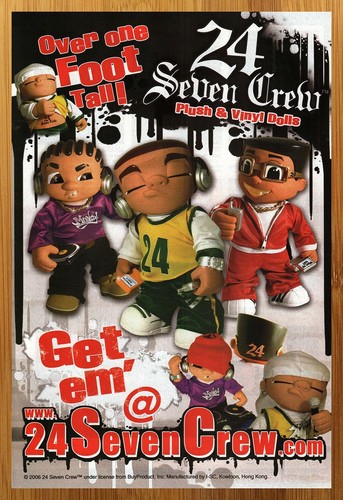 2006 seven crew plush - 2006,