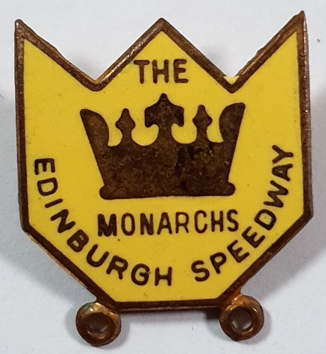 Edinburgh speedway enamel pin - edinburgh,