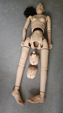 Vintage Nasco LifeForm Handcrafted Full Body Male / Female Training Manikin