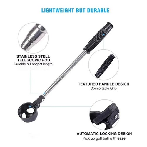 Telescopic pocket golf ball - telescopic,