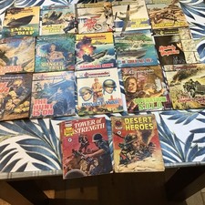 Collection of 15 xCommando Comics & Lion / Valiant 