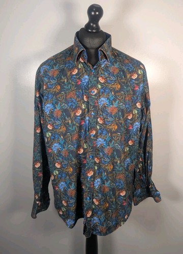 Claudio lugli shirt floral xxl - claudio,