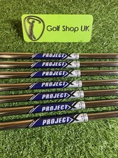 PROJECT X 6.5 X STIFF PULLED IRON SHAFTS 0.355”