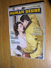 HUMAN DESIRE  - DVD - Glenn Ford -Classic Noir- Gloria Grahame - FRITZ LANG