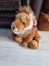 Keel Toys Endangered Species Large 47cm Floppy African Lion Soft Plush Toy