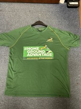 Springboks Rugby  Supporters T Shirt XL Green