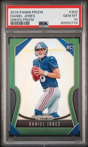 2019 panini prizm daniel jones - panini,