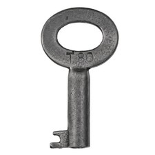 CORBIN T80 STEAMER TRUNK Key 1⅜" - Antique Key Vintage Key - ref.k43