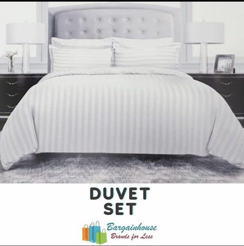 Duvet cover satin stripe - duvet,