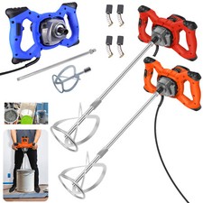 3800W Electric Plaster Paddle Mixer Mortar Paint Cement Stirrer Whisk Removable