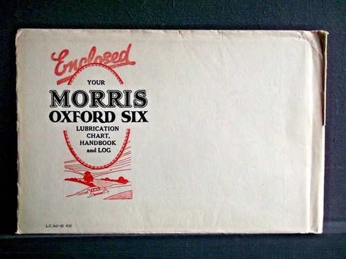Morris oxford six 1932 - morris, -1932
