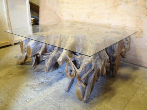 Reclaimed teak root coffee - reclaimed,