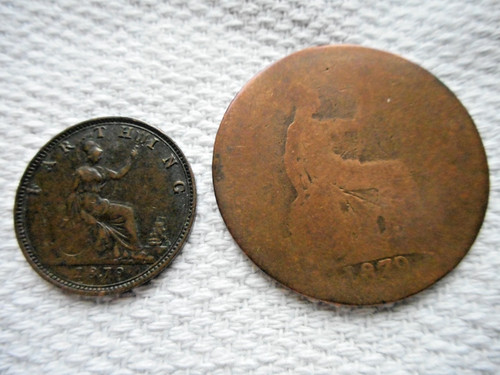 1879 victoria farthing - 1879,