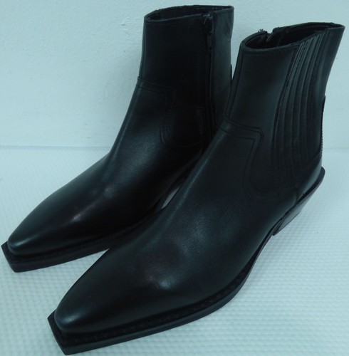 Schuh black leather pointed - schuh,
