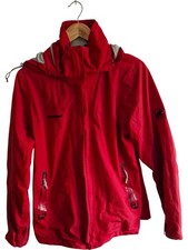 Mammut Men's XL Jacket Red Gore-Tex Waterproof Hooded Outdoor Coat