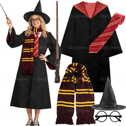 Unisex hooded wizard robe - unisex,