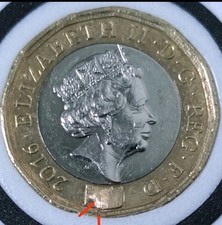 2016 Queen Elizabeth II £1