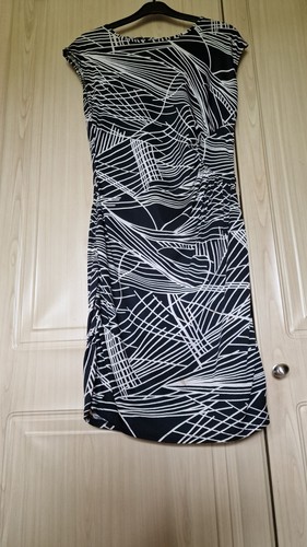 Debenhams black and white geo