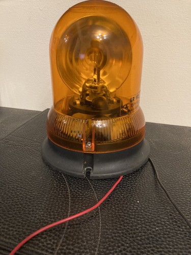Orange flashing rotating - orange,