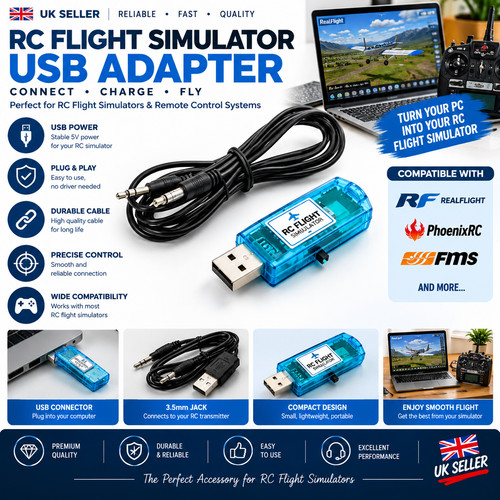 Flight simulator usb - 8, rc