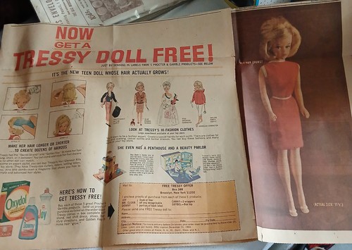1964 ideal tressy - tressy, doll