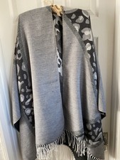 Large Grey Shawl BNWT