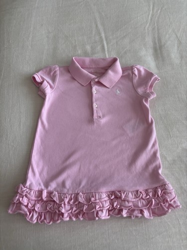 Ralph lauren girls pink polo - ralph,