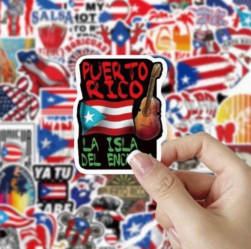 Random puerto rico stickers - puerto,