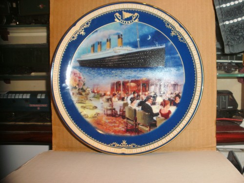 Titanic plate dining saloon - titanic,