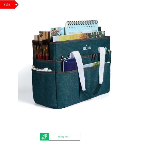 Craft organizer tote bag large - tote,