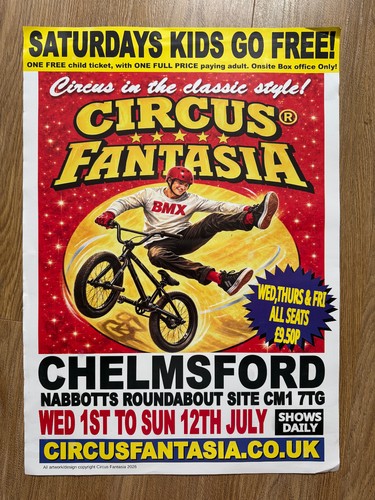 Circus fantasia large poster - fantasia,