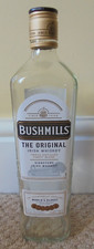 Empty BUSHMILLS Irish Whiskey