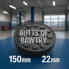 2 Post Rubber Lift Pad