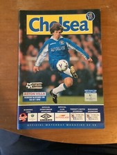 CHELSEA V ASTON VILLA 9 DEC 98 PREMIERSHIP PROGRAMME Z1