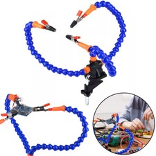 Solder Helping Hands Soldering Third Hand Tool 3 Flexible Arms Clamp Swivel