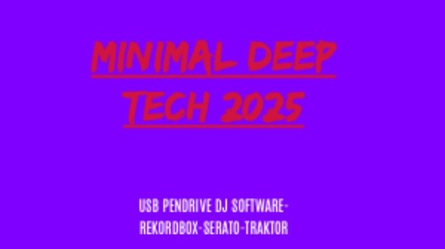 Minimal deep tech 2025 mp3 - tech, usb