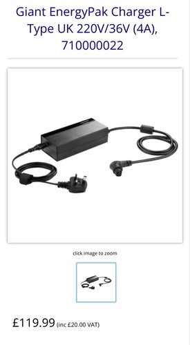 Giant energypak charger type - giant, l-type
