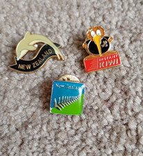 3x NEW ZEALAND THEME ENAMEL