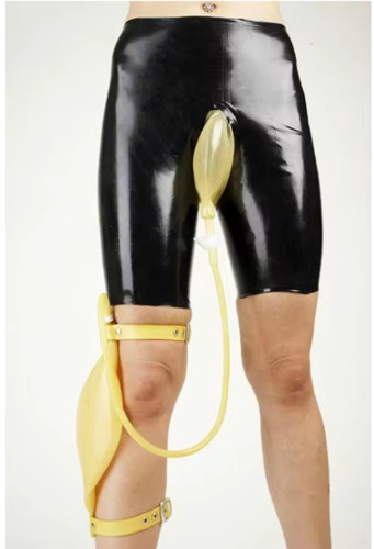 Men latex cycling - latex, shorts