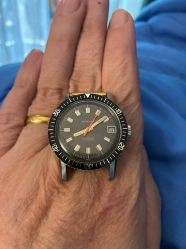 Waltham vintage divers watch - waltham,