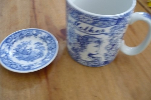 Spode blue room - blue, mug